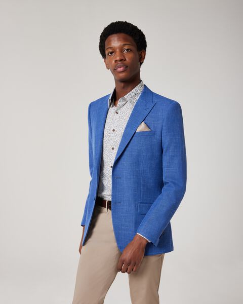 Slim Fit Two Toned Tailored Blazer